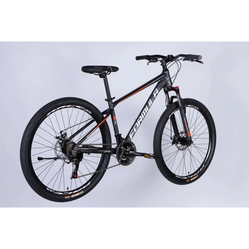 Велосипед AL 27.5" Formula MOTION DD FR рама-18" темно-серый (матовый) 2026