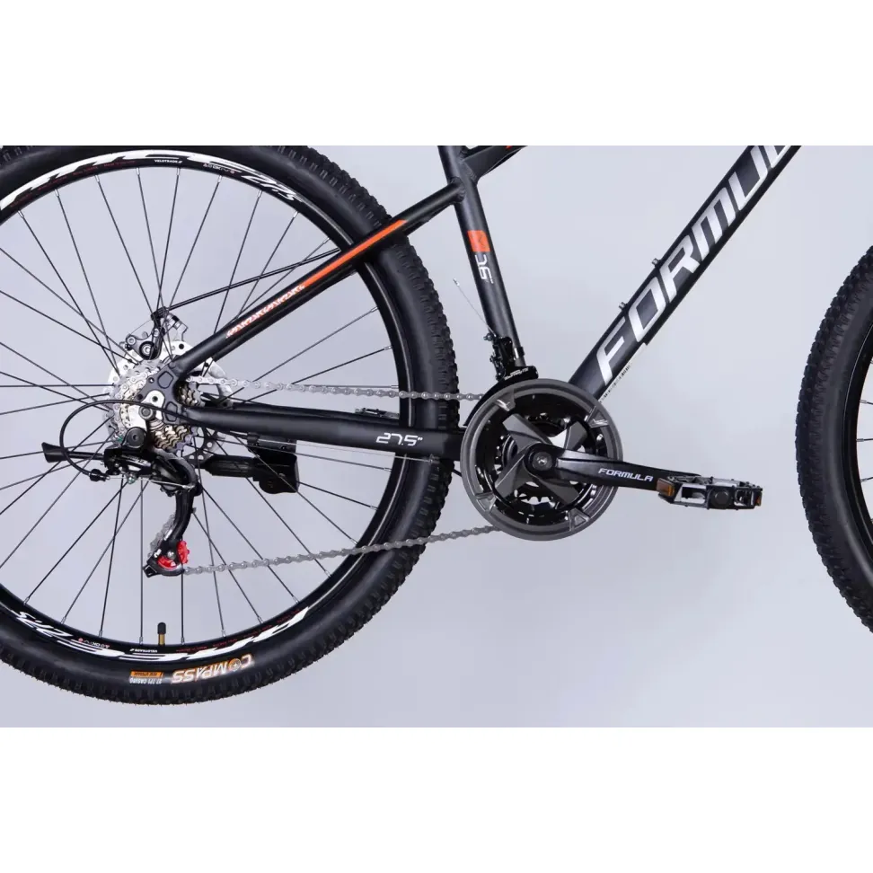Велосипед AL 27.5" Formula MOTION DD FR рама-18" темно-серый (матовый) 2026