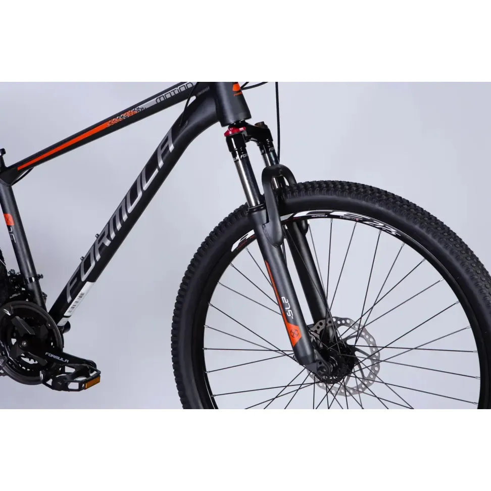 Велосипед AL 27.5" Formula MOTION DD FR рама-18" темно-серый (матовый) 2026