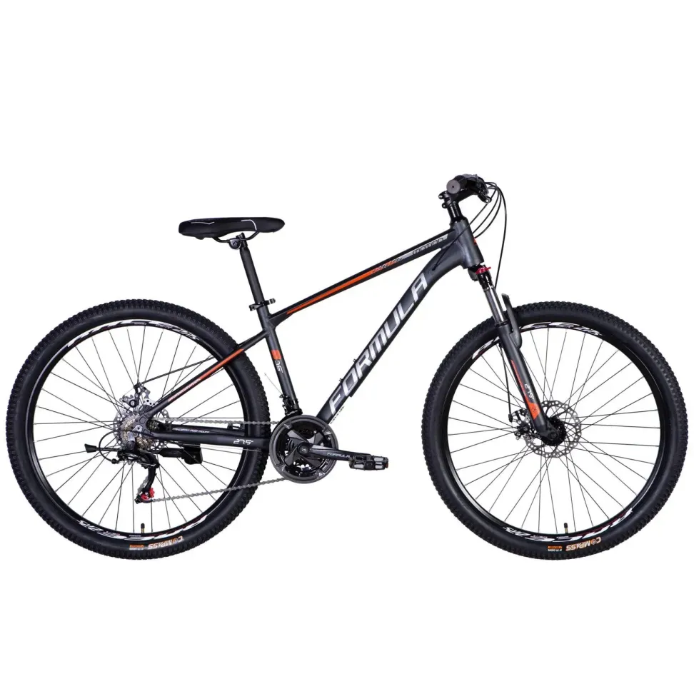 Велосипед AL 27.5" Formula MOTION DD FR рама-18" темно-серый (матовый) 2026