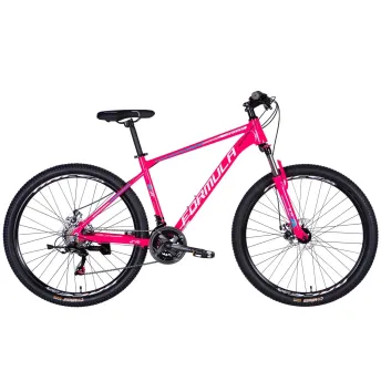 Велосипед AL 27.5" Formula MOTION DD FR рама-18" розовый с белым 2026