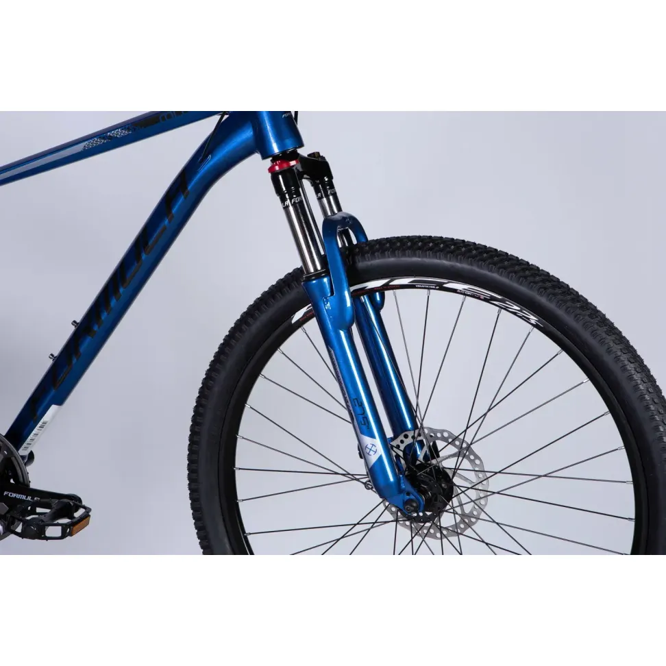 Велосипед AL 27.5" Formula MOTION DD FR рама-16" синий с черным 2026