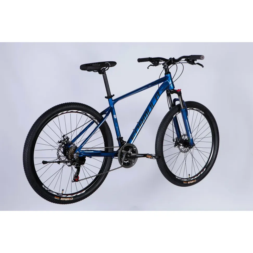 Велосипед AL 27.5" Formula MOTION DD FR рама-16" синий с черным 2026