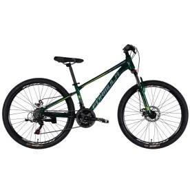 Велосипед AL 26" Formula MOTION DD FR рама-13" зеленый 2026