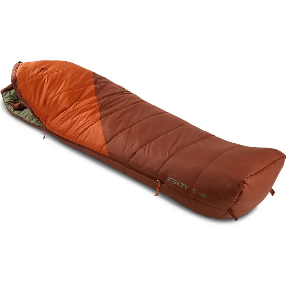 Kelty спальник Cosmic Synthetic 0 Regular cherry mahogany-cinnamon stick
