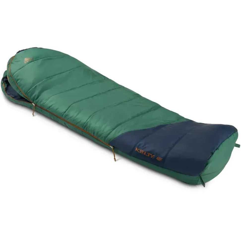 Kelty спальник Mistral 40 Long posey green-pageant blue