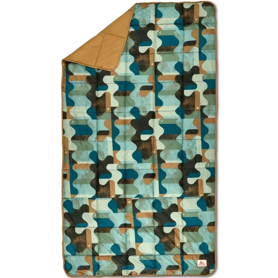 Kelty одеяло Bestie Blanket woodthrush-geo natural