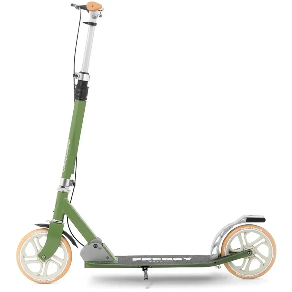 Frenzy самокат 205 mm Dual Brake V4 green