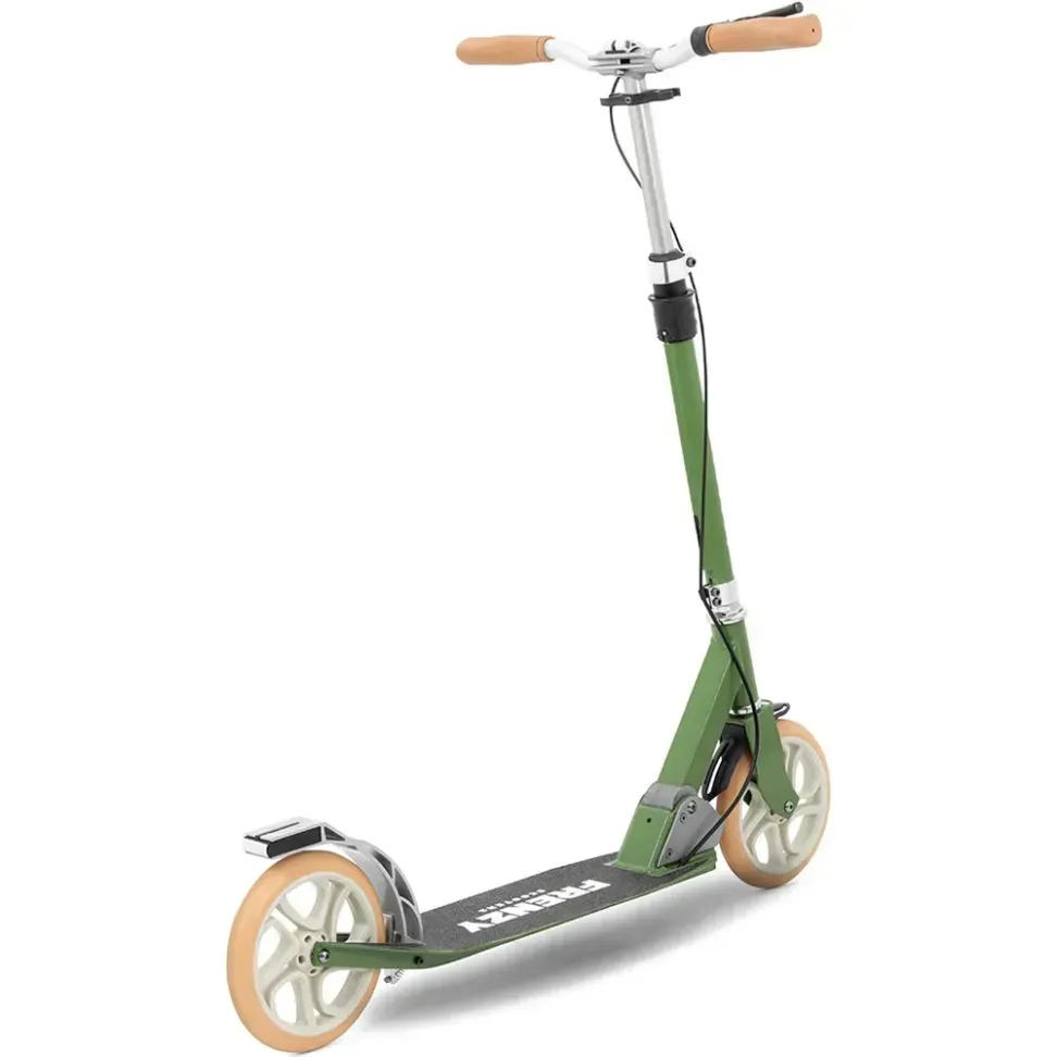 Frenzy самокат 205 mm Dual Brake V4 green