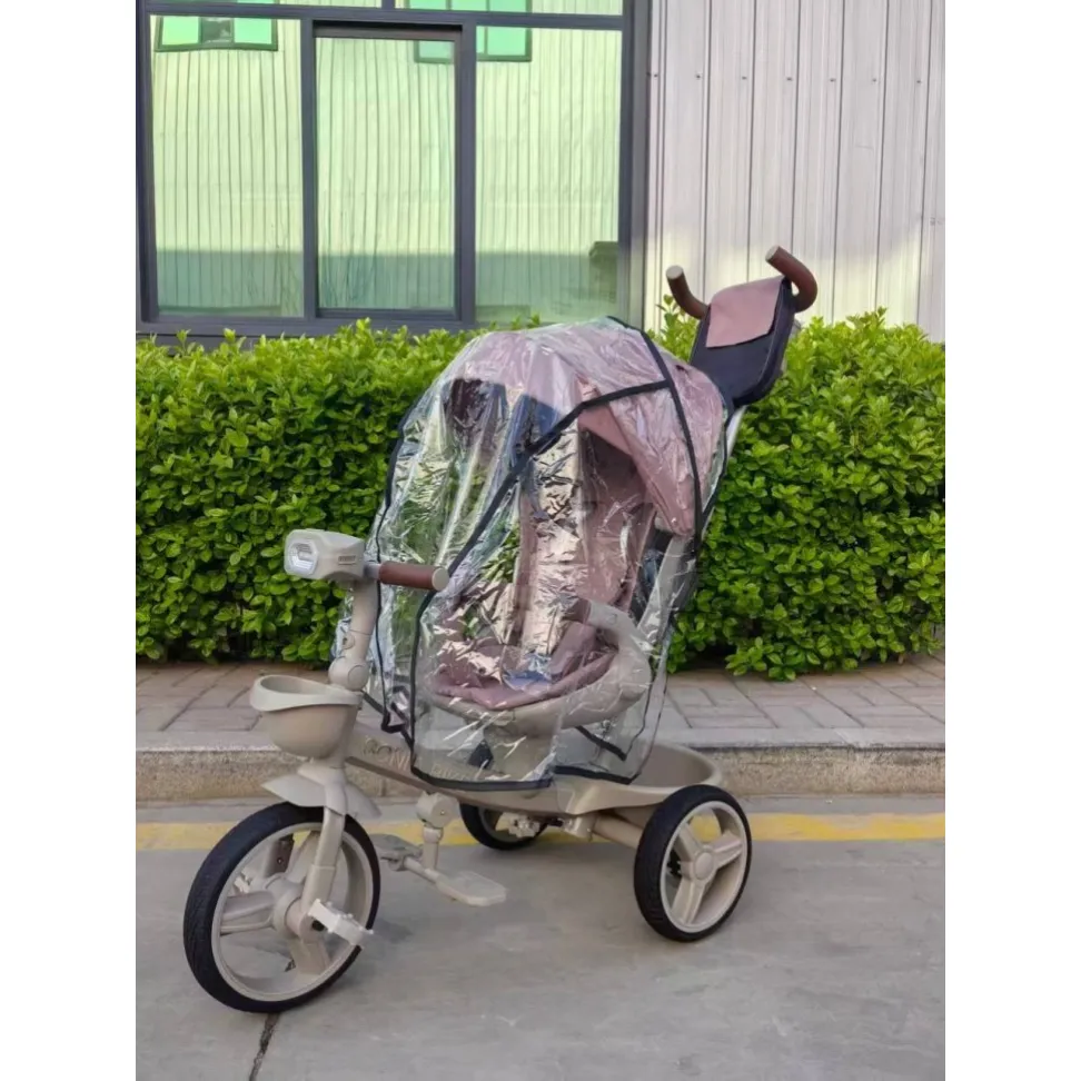 Велосипед з батьківською ручкою Soni Try-Bike Soft Pink