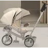 Велосипед с родительской ручкой Soni Try-Bike Light Beige
