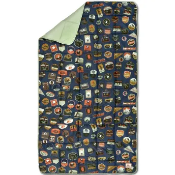Kelty одеяло Bestie Blanket laurel green-patches