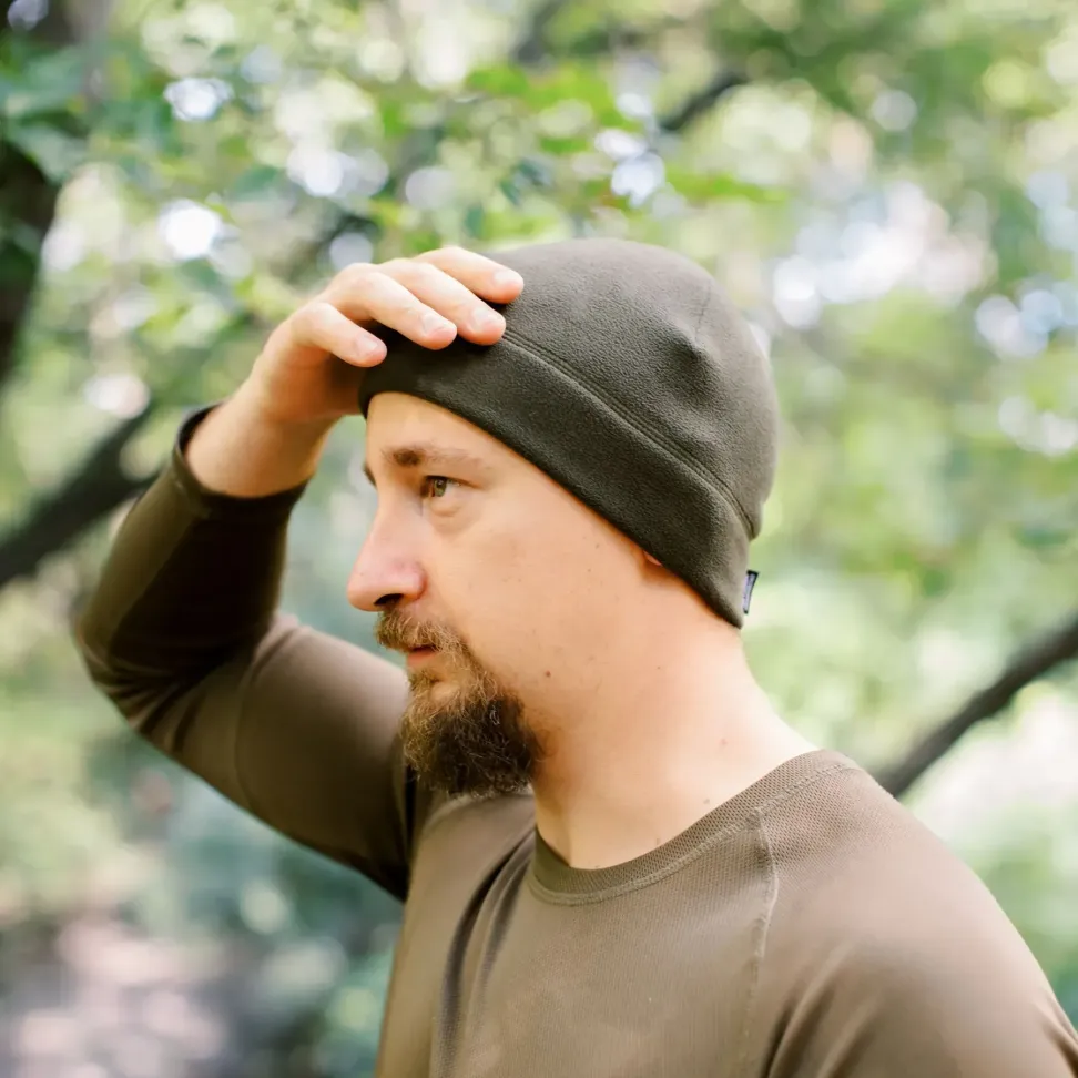 Шапка флисовая Tribe Fleece Hat T-KF-0018 OS, olive