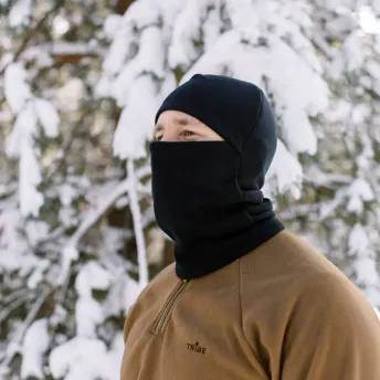 Балаклава флисовая Tribe Fleece Balaclava T-KF-0021 OS, black