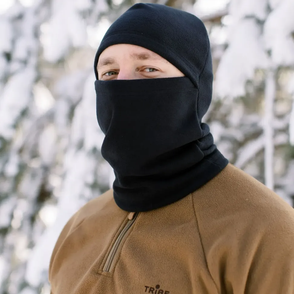 Балаклава флісова Tribe Fleece Balaclava T-KF-0021 OS, black