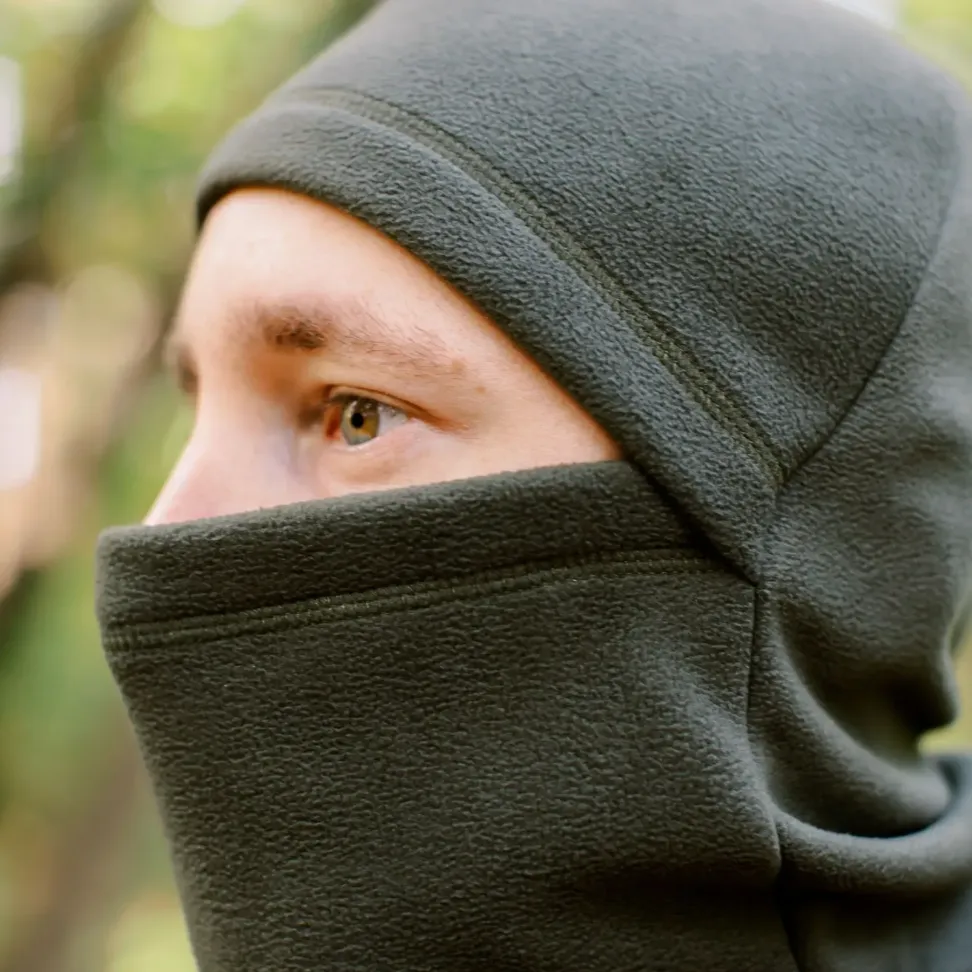 Балаклава флисовая Tribe Fleece Balaclava T-KF-0021 OS, olive