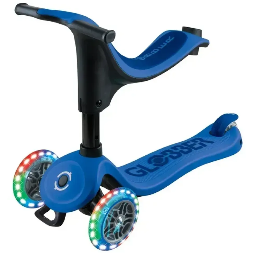 Самокат Globber Go Up Sporty колеса з підсвіткою до 20/50 кг 1+ Синій