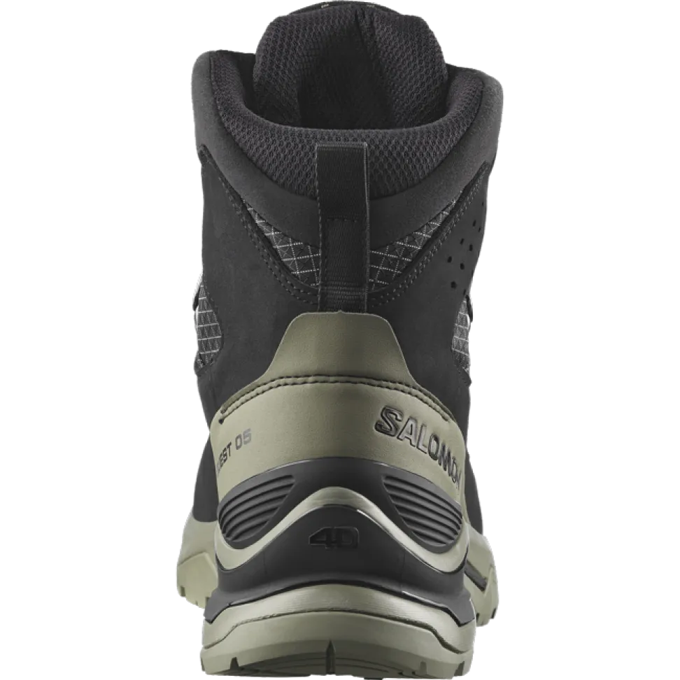 Ботинки Salomon QUEST 5 GTX M муж. черный-зеленый