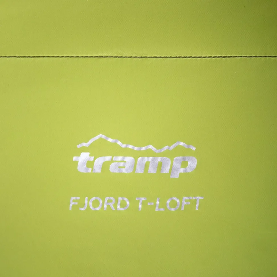 Спальный мешок Tramp Fjord Long кокон левый green/grey 225/80-55 UTRS-094L-L