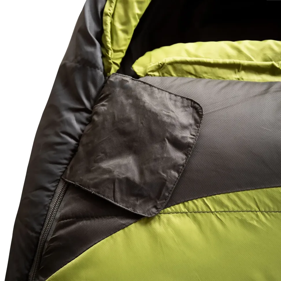 Спальный мешок Tramp Boreal Long кокон левый green/grey 225/80-55 UTRS-095L-L