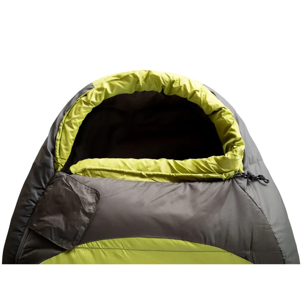 Спальный мешок Tramp Boreal Long кокон левый green/grey 225/80-55 UTRS-095L-L