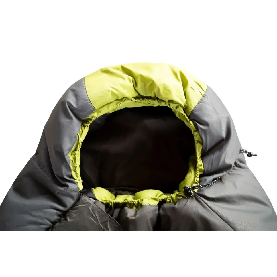 Спальный мешок Tramp Boreal Long кокон левый green/grey 225/80-55 UTRS-095L-L
