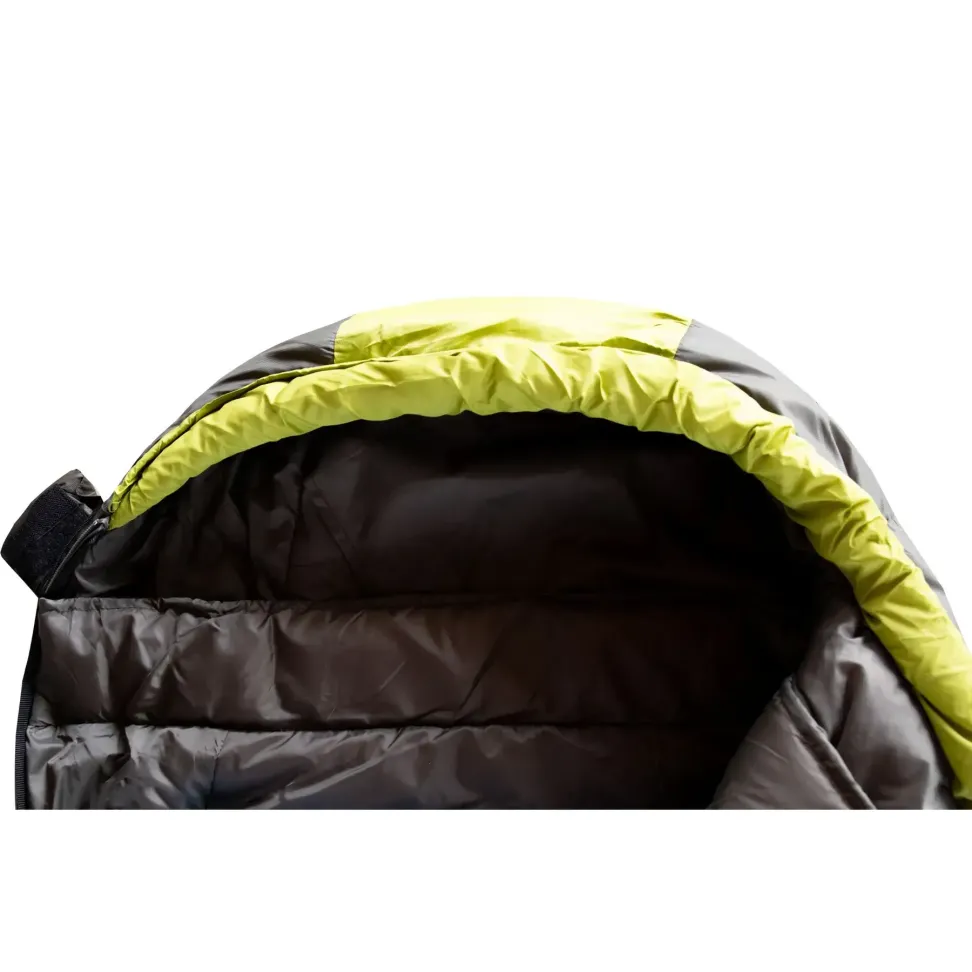 Спальный мешок Tramp Boreal Long кокон левый green/grey 225/80-55 UTRS-095L-L