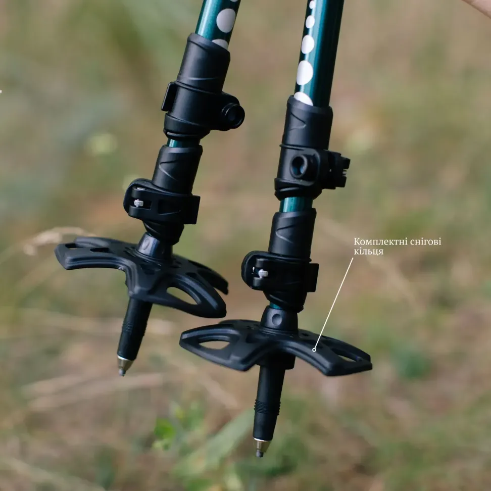 Треккинговые палки Tribe Trekking Pole Alu T-ME-0026-ocean