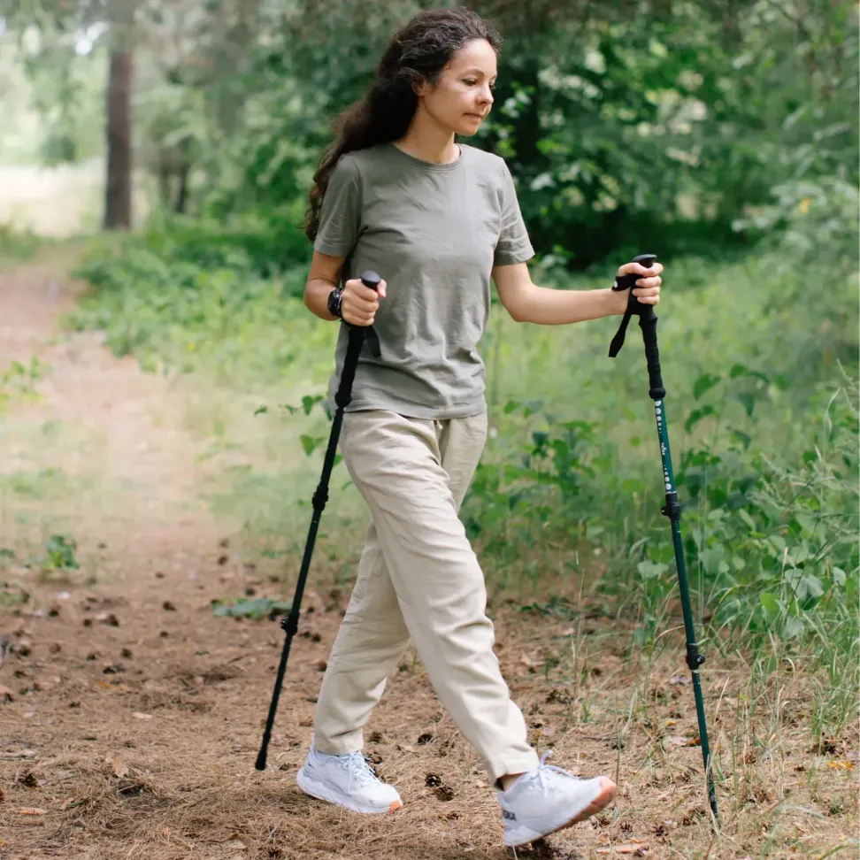 Треккинговые палки Tribe Trekking Pole Alu T-ME-0026-ocean