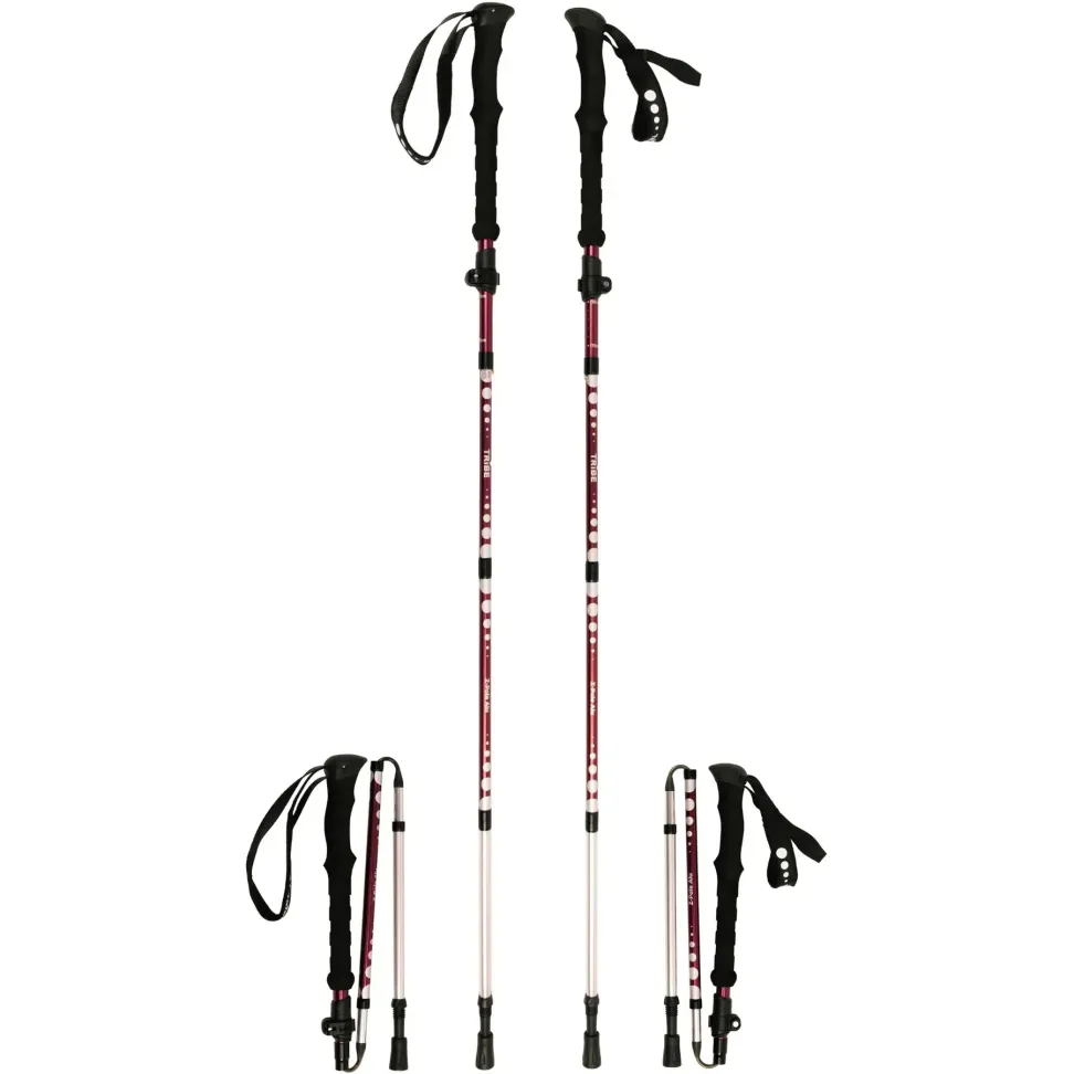 Треккинговые палки Tribe Z-Pole Alu T-ME-0024-plum