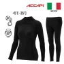 Набір жіночий термокофта і штани Accapi Ergowool - Black