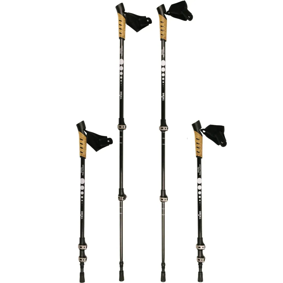 Палки для скандинавской ходьбы Tribe Nordic Pole Carbon T-ME-0023-white